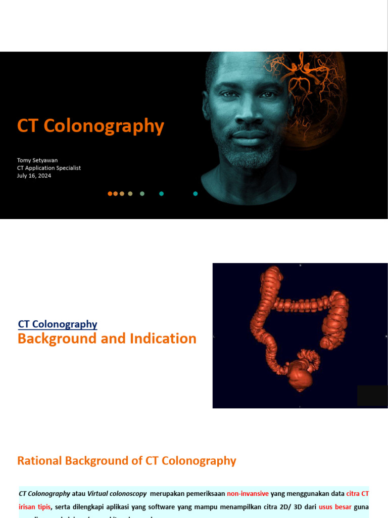 CT Colonography: Non-Invasive Imaging Techniques | PDF | Colonoscopy ...