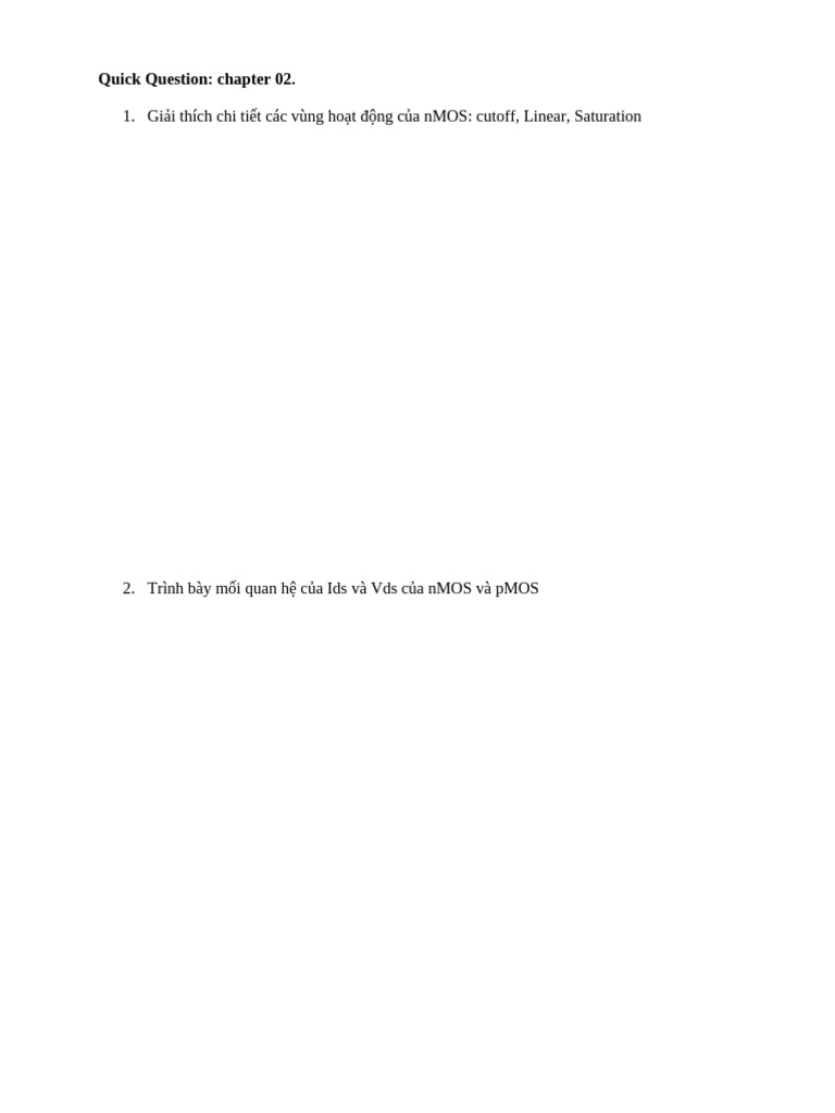 Quick Question. Chapter 02 | PDF