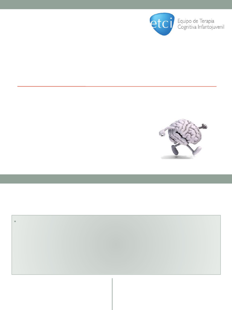 10 Clase Neuro TEA 1ra Parte | PDF | Memoria | Atención