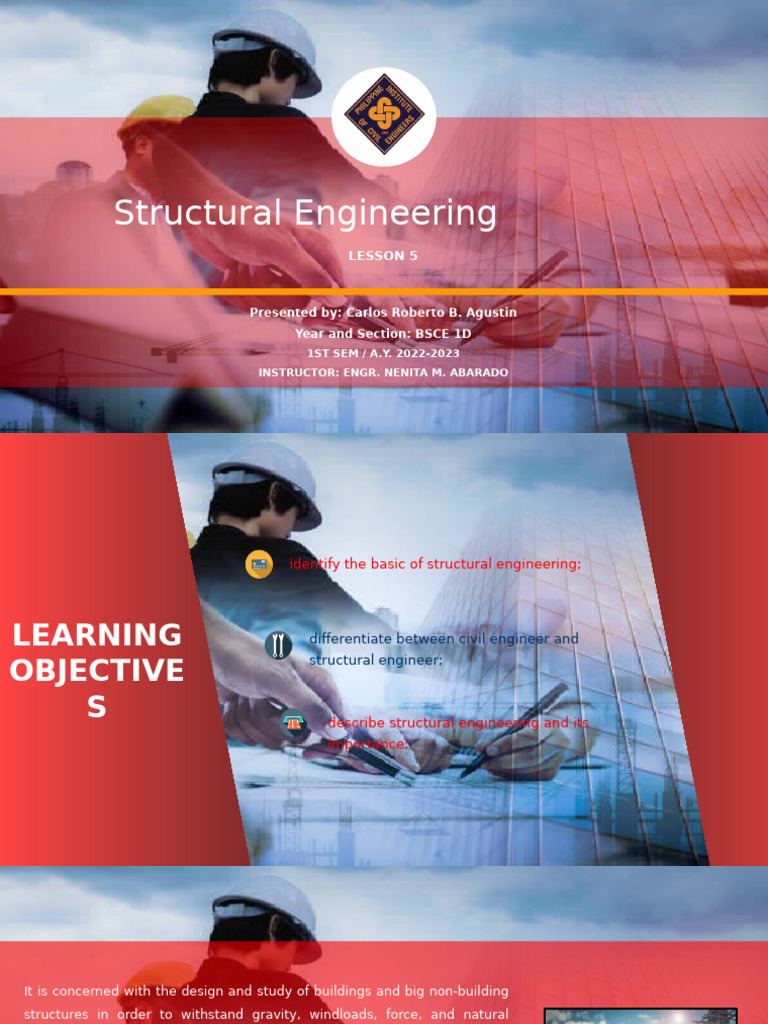 ESCE - 1D - Agustin, Carlos Roberto B. - Lesson 5 (Structural ...