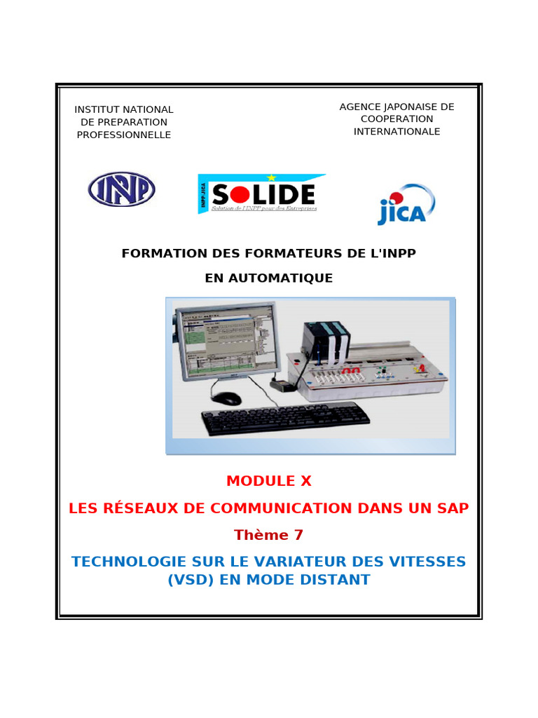 Réseaux PROFIBUS-DP et VSD MM4 | PDF | Câble coaxial | Fibre optique