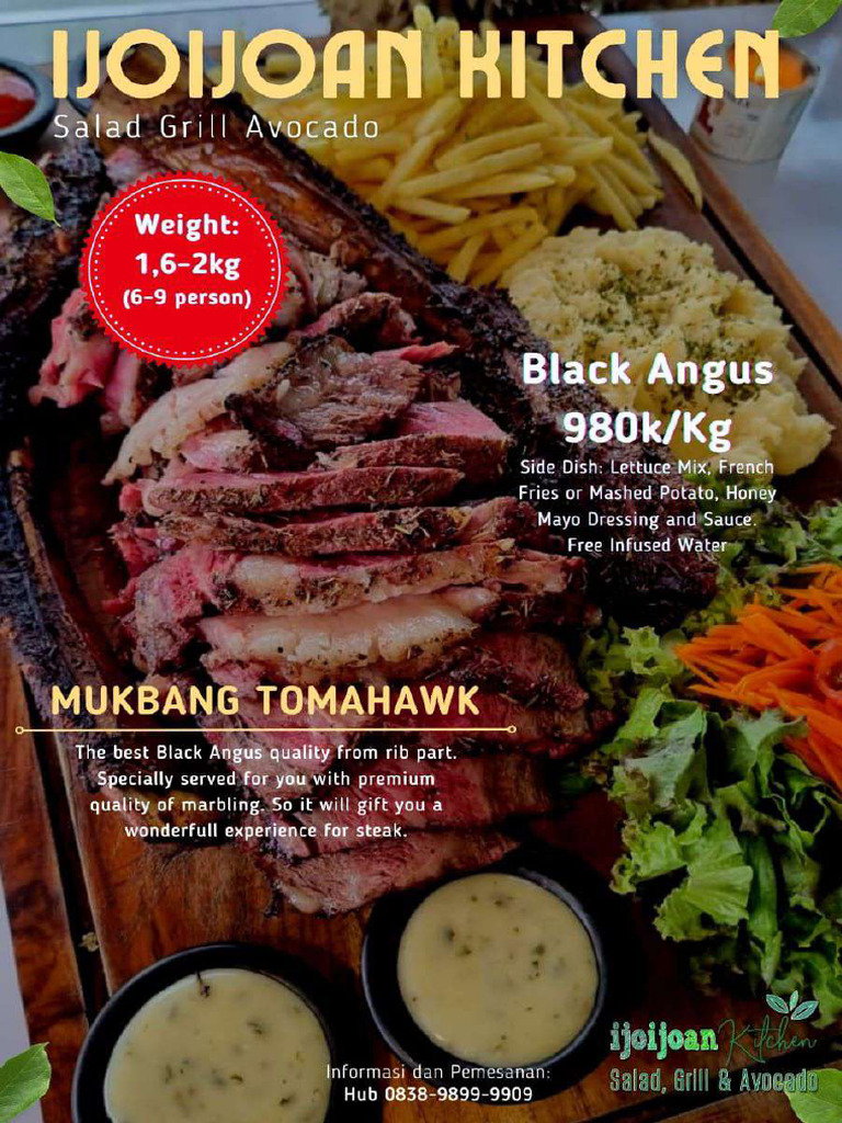 Menu - Ijoijoan Kitchen | PDF