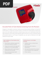 HemoCue Hb 201 DM SOP Overview | PDF | Reference Range | Hemoglobin