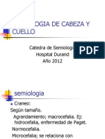 Semiologia de Cabeza y Cuello Durand