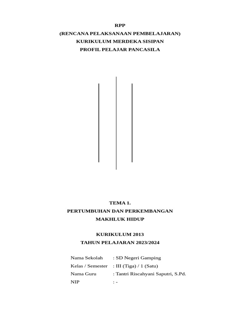 Sampul RPP | PDF