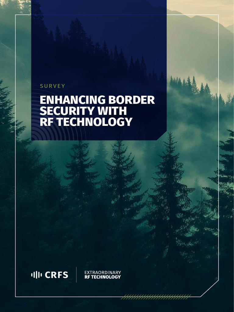 RF Technology in Border Security Survey | PDF | Unmanned Aerial Vehicle ...
