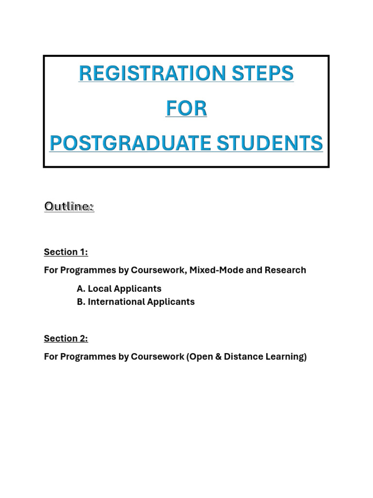 MMU CLIC Portal Registration Guide | PDF | Educational Stages ...