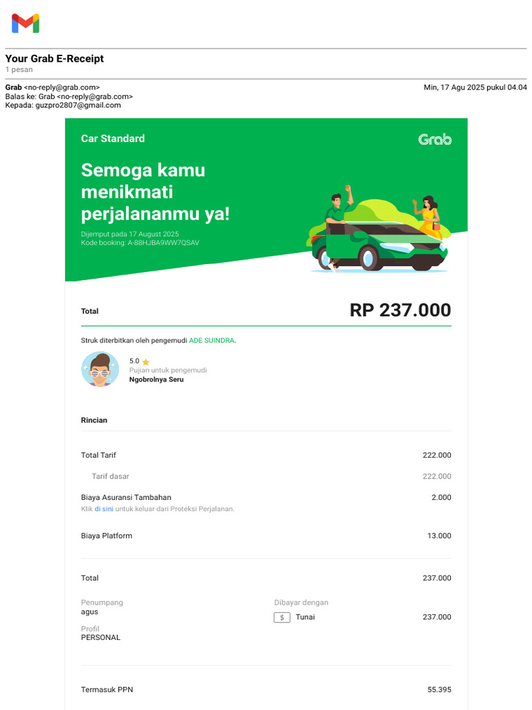 E Receipt | PDF