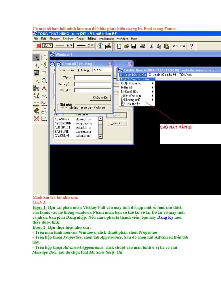 Sua Font Trong Mapinfo | PDF