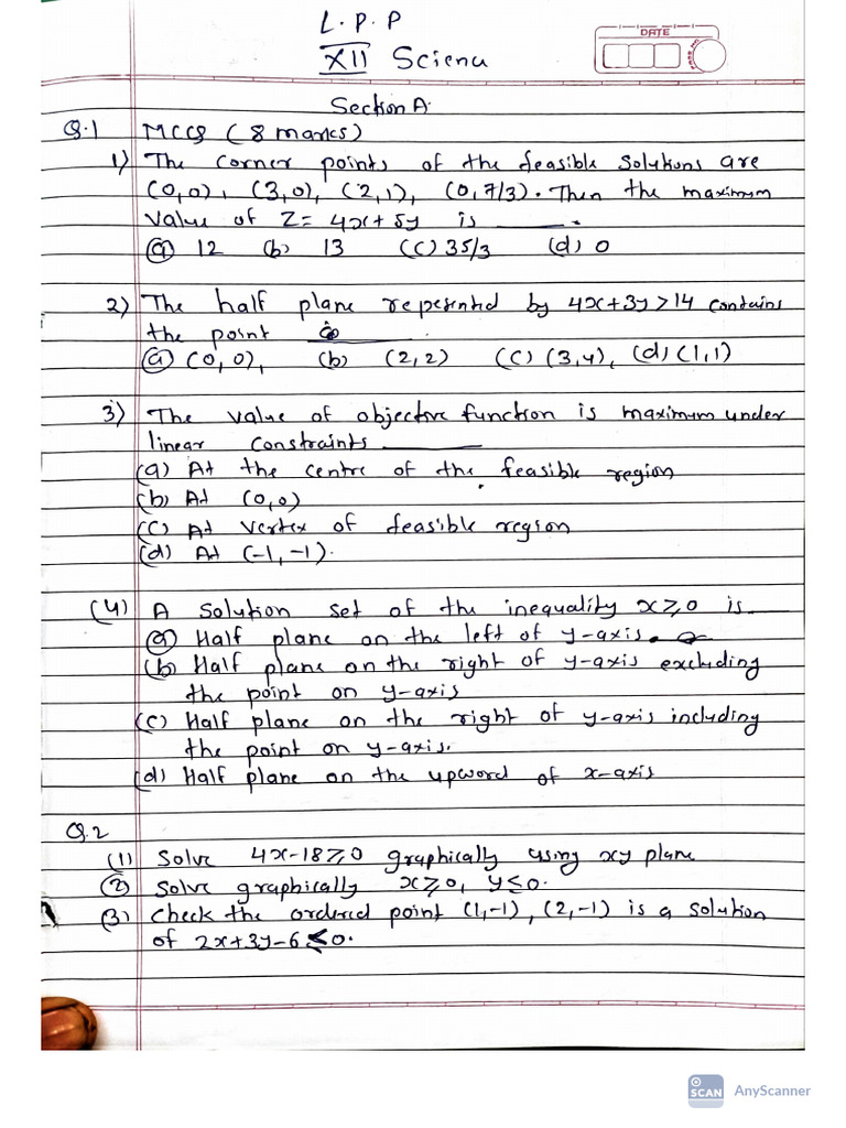 LPP XII Sci | PDF
