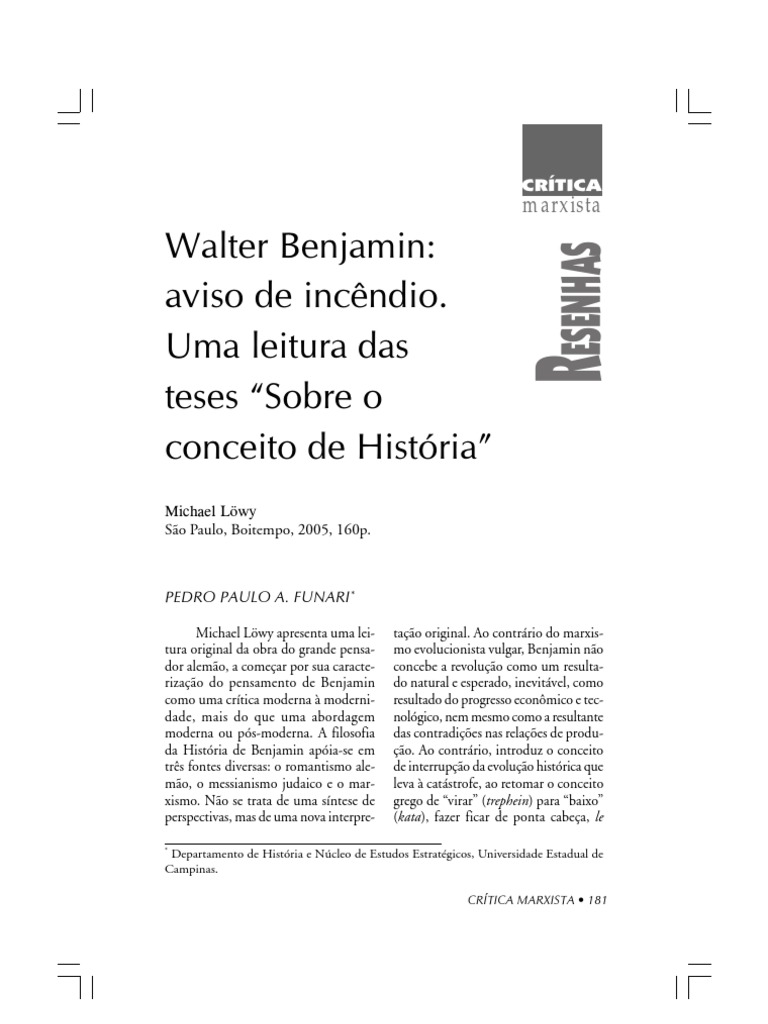 Resenha - Aviso de Incêndio