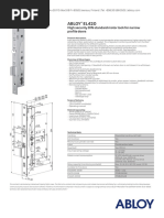 El560 Abloy Electric Solenoid Lock Prod Info | PDF | Equipment ...