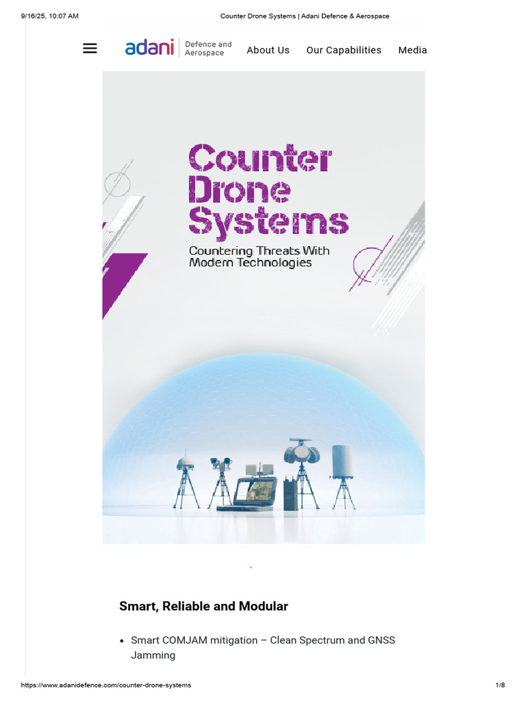 Soft Kill Anti-Drone Solutions | PDF | Unmanned Aerial Vehicle | Radar