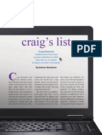 Craig Newmark, Craigslist Founder