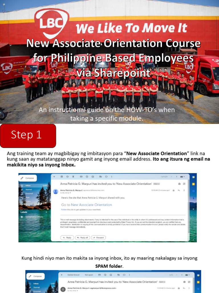 Nao 2023-Trainee's Manual (Tagalog) | PDF