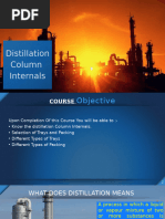 Trayed Distillation Column Design Guide | PDF | Distillation | Unit ...