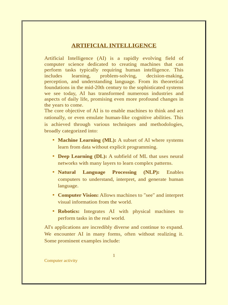 Understanding Artificial Intelligence | PDF | Artificial Intelligence ...