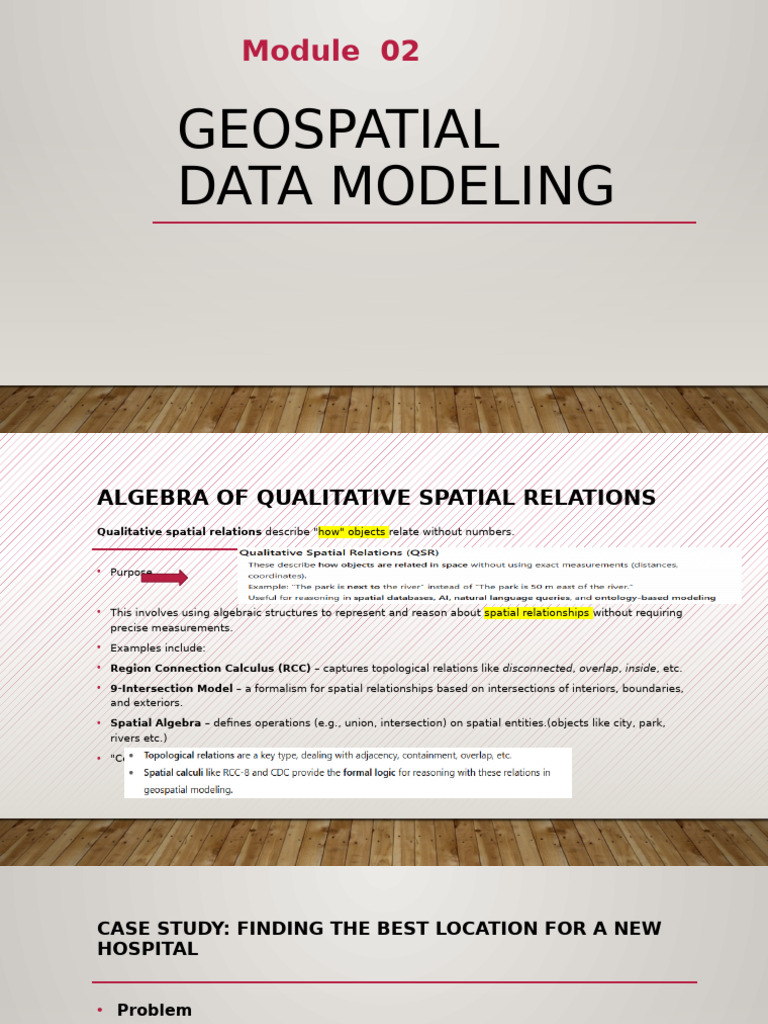 Qualitative Spatial Relations in GIS | PDF | Spatial Analysis ...