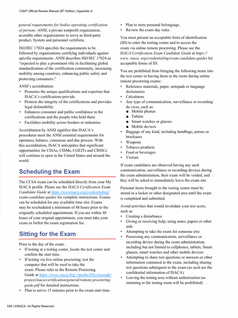 CISA Official Review Manual-CISA (2024) - OCR - p551-577 | PDF