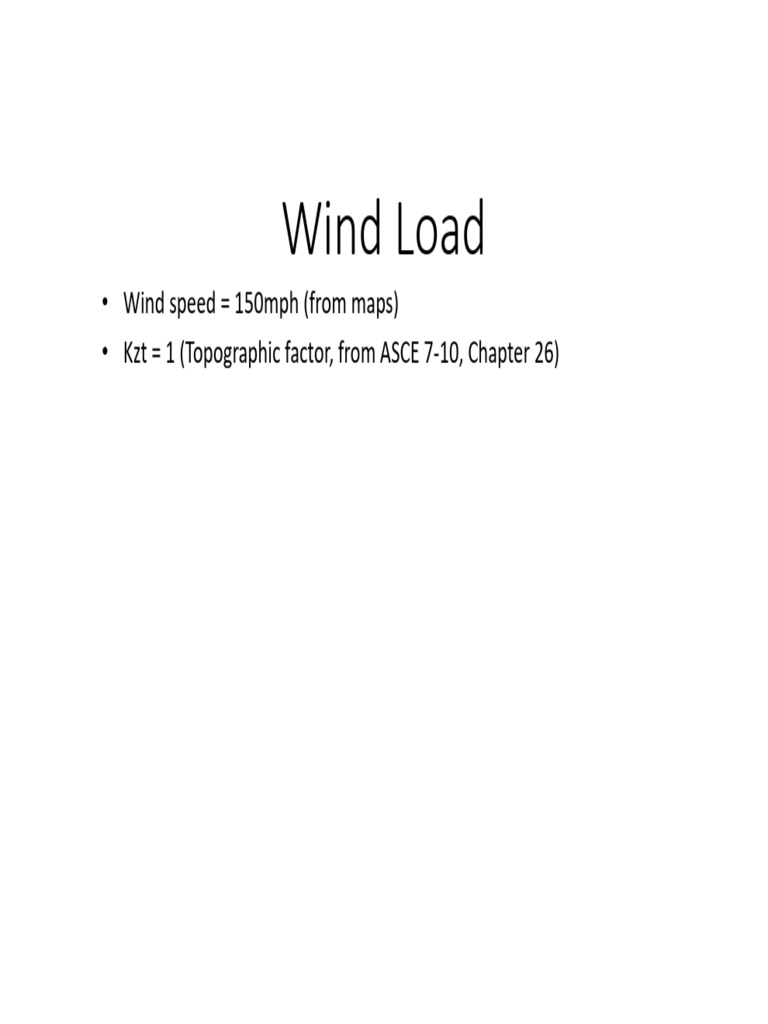 21 Wind Load | PDF