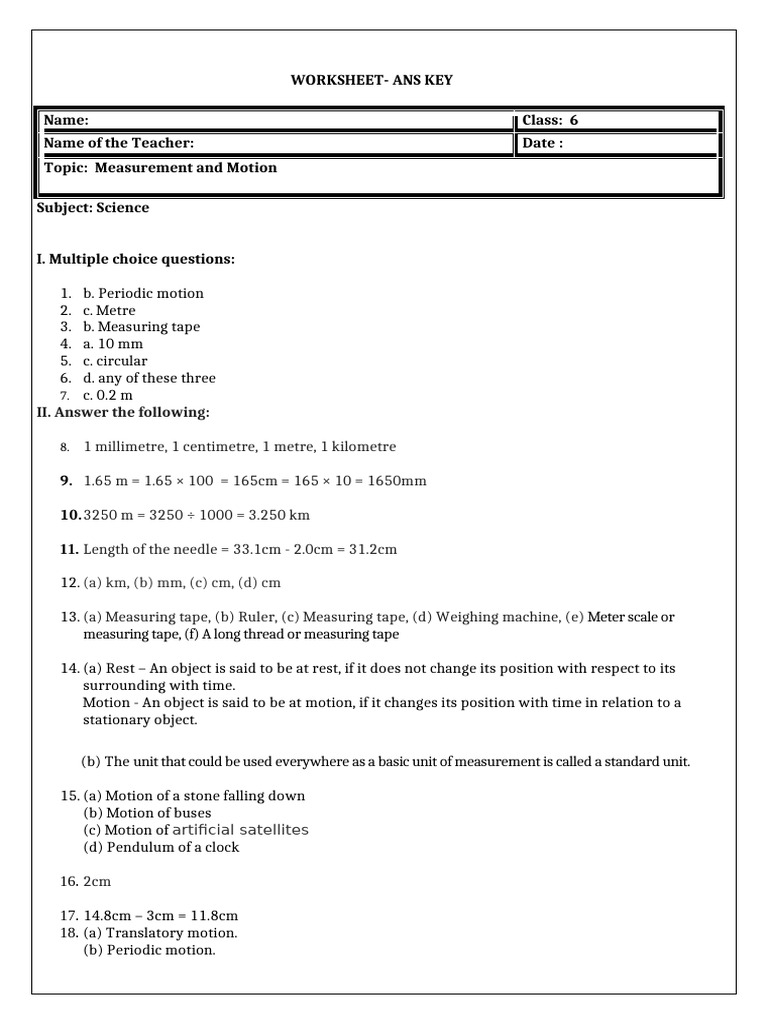 GIDB8367397-8. Measurement of Length and Motion | PDF