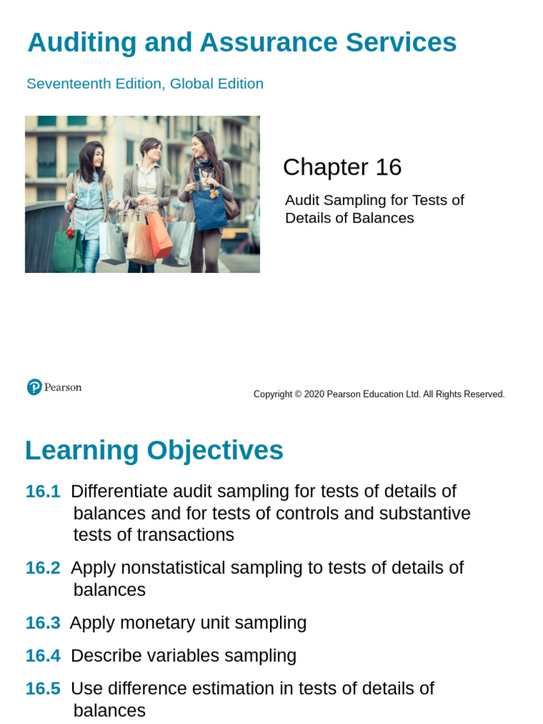 Audit Sampling for Balance Tests | PDF | Sampling (Statistics) | Audit