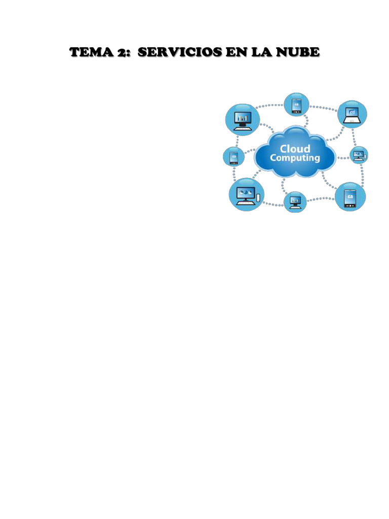 Servicios Esenciales en la Nube | PDF | Computación en la nube ...