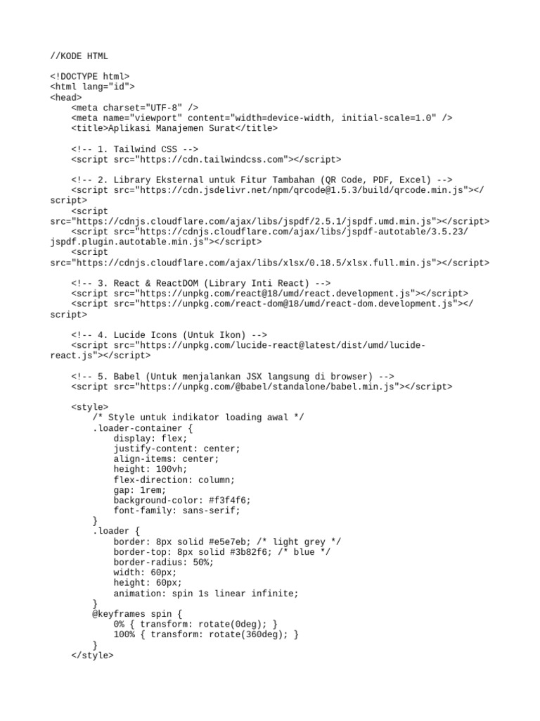 Integrasi jsPDF dan QR Code dalam Aplikasi | PDF