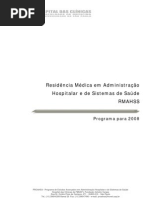 Administracao Hospitalar Sesu Rm