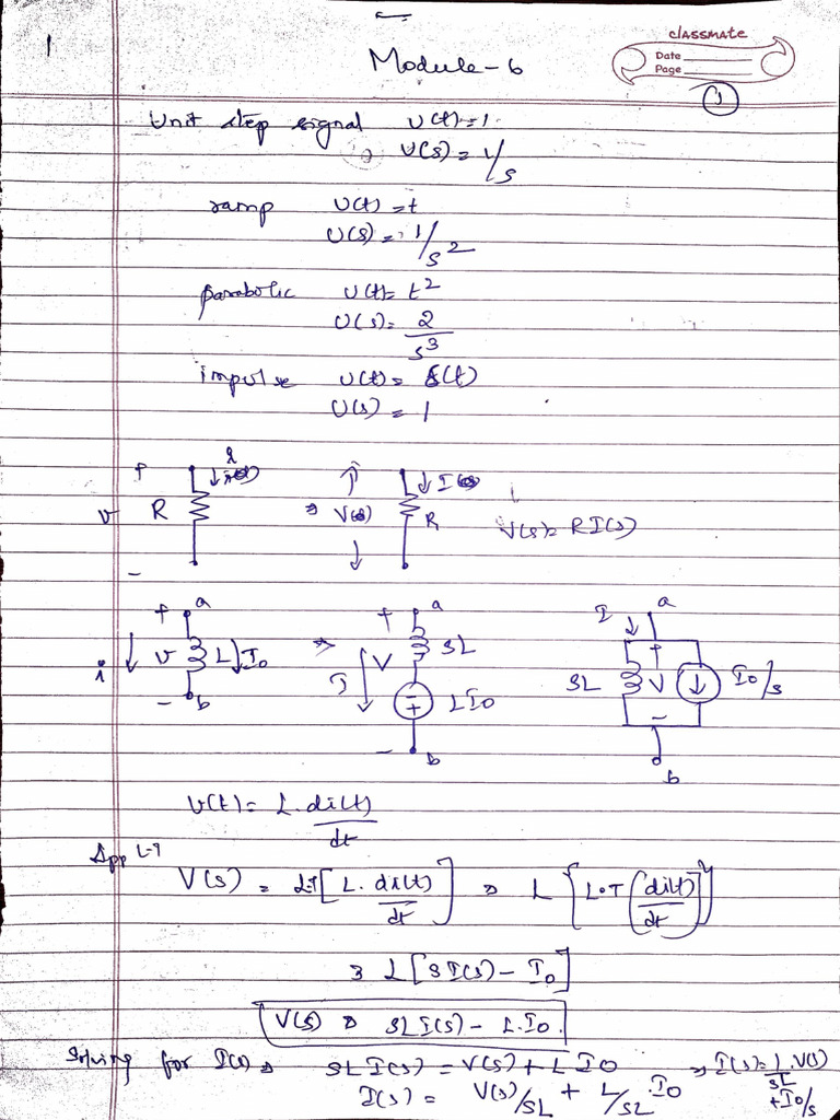Circuit Analysis in - S - Domain (CASD) - Full | PDF