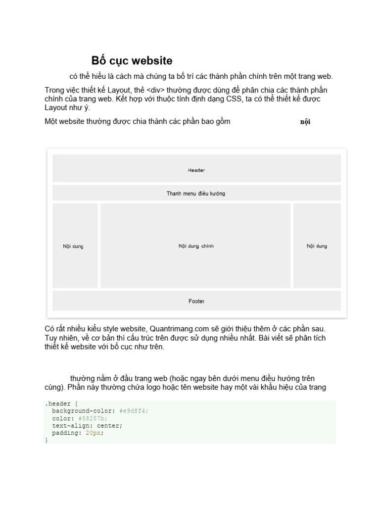 Chương 3.3a.css Layout | PDF