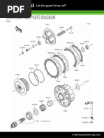2016 Z800 ABS Clutch Parts Diagram | PDF