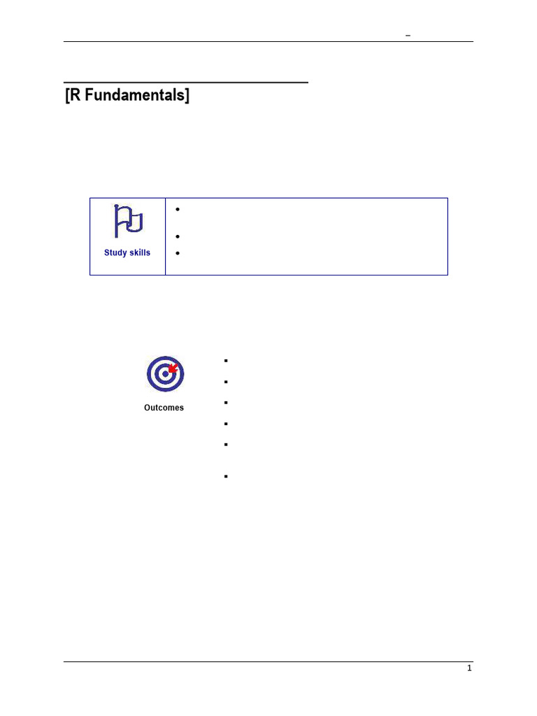 R Programming Basics and Syntax Guide | PDF | Command Line Interface ...