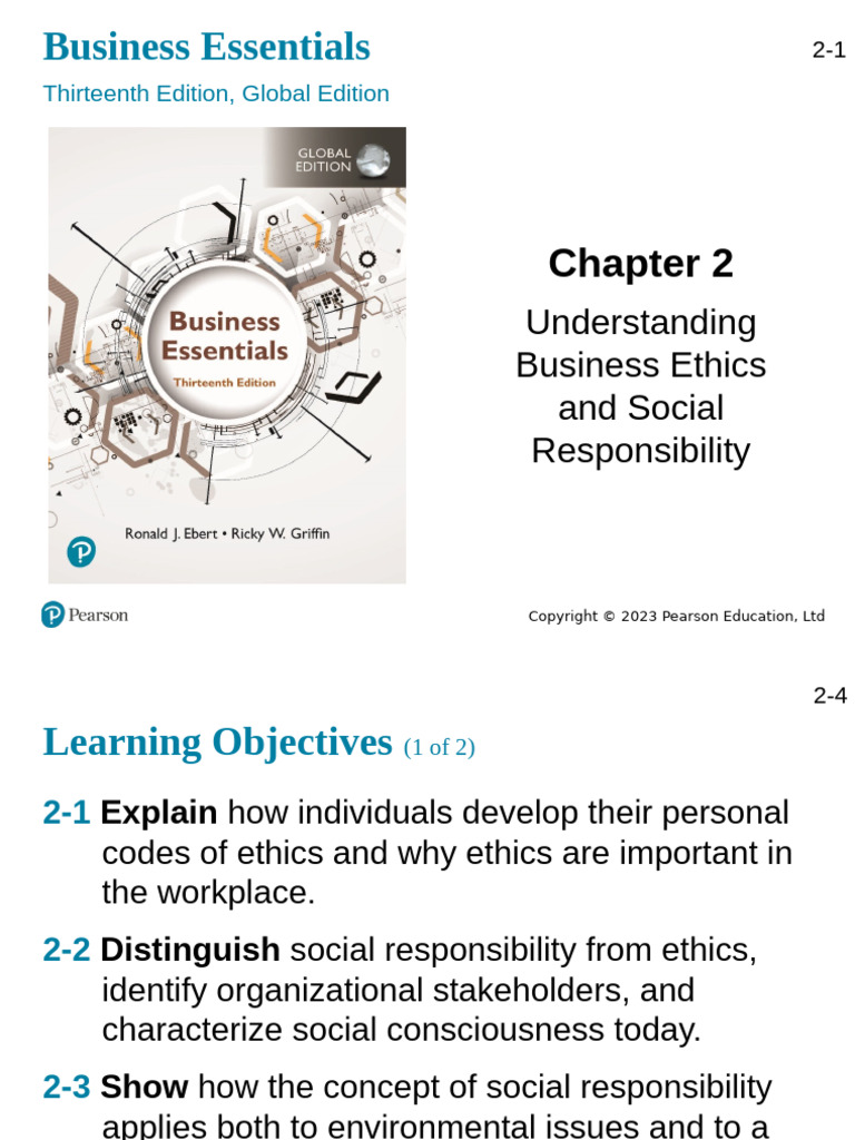Business Ethics and Social Responsibility | PDF | Business Ethics ...