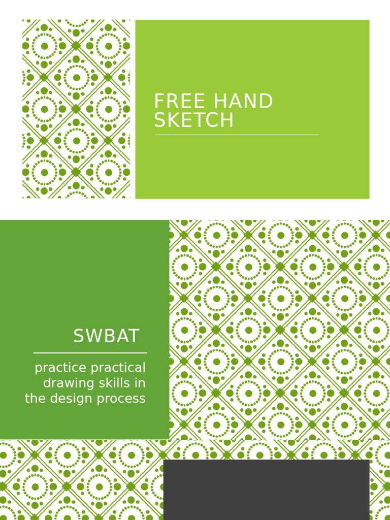 Free-Hand Sketching Techniques | PDF