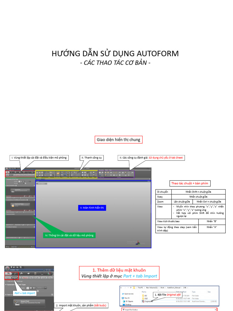 01 AutoForm Manual | PDF