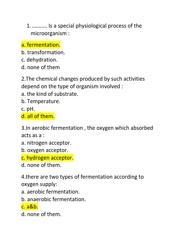Microbial Fermentation and Antibiotics Overview | PDF | Fermentation ...