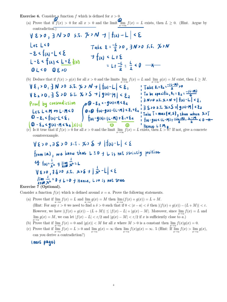 1-2 The Precise Definition of A Limit | PDF | Mathematics ...