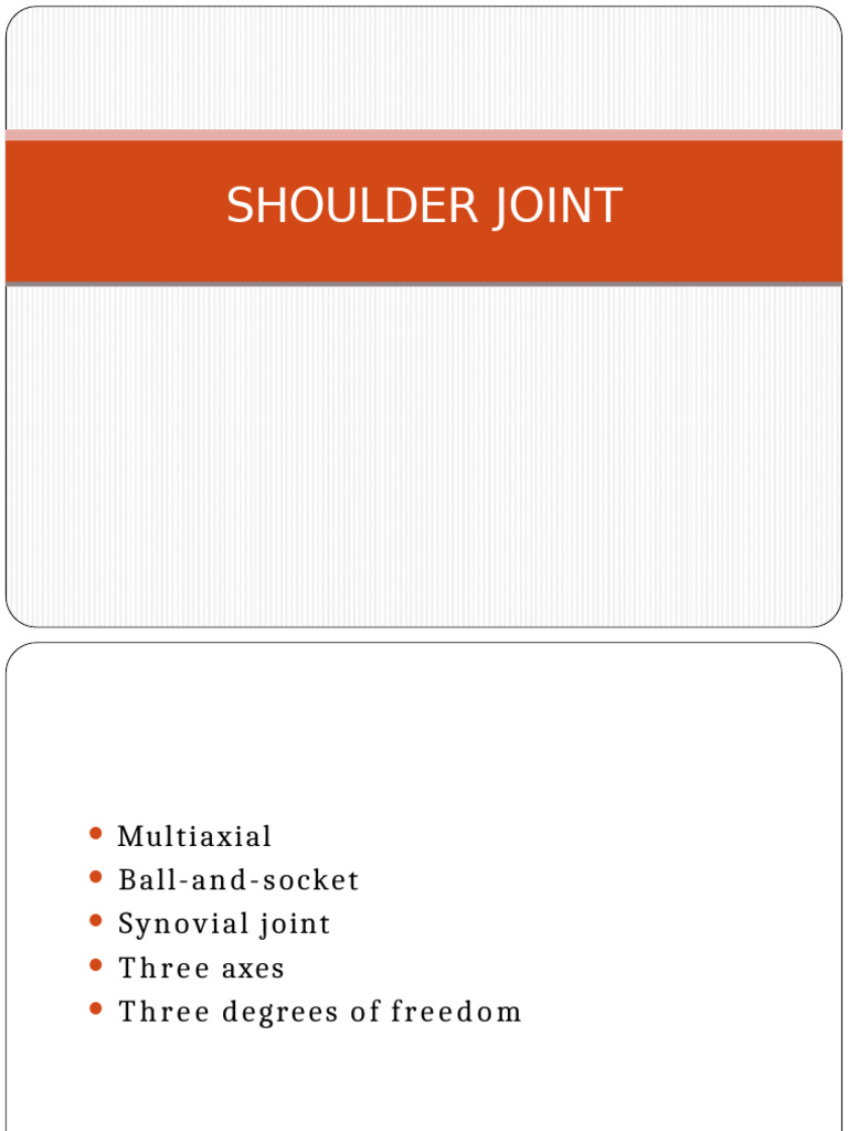 Comprehensive Guide to Shoulder Joint Anatomy | PDF | Shoulder | Human ...