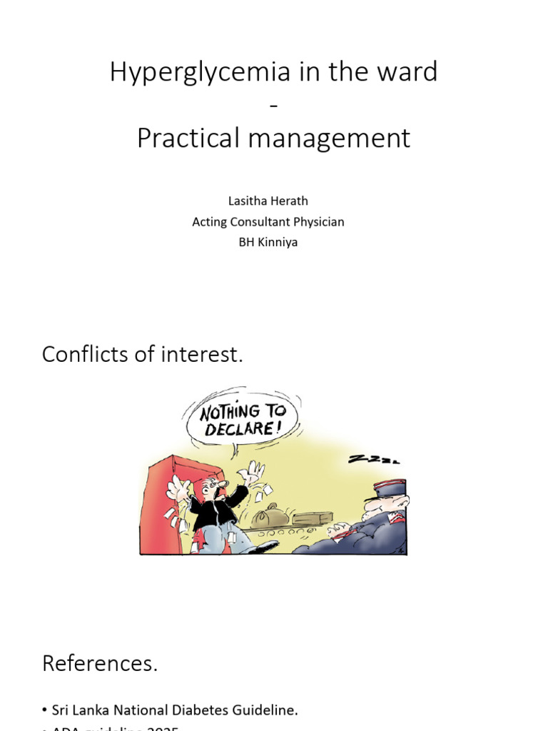 Managing Hyperglycemia in Hospitalized Patients | PDF | Hyperglycemia ...