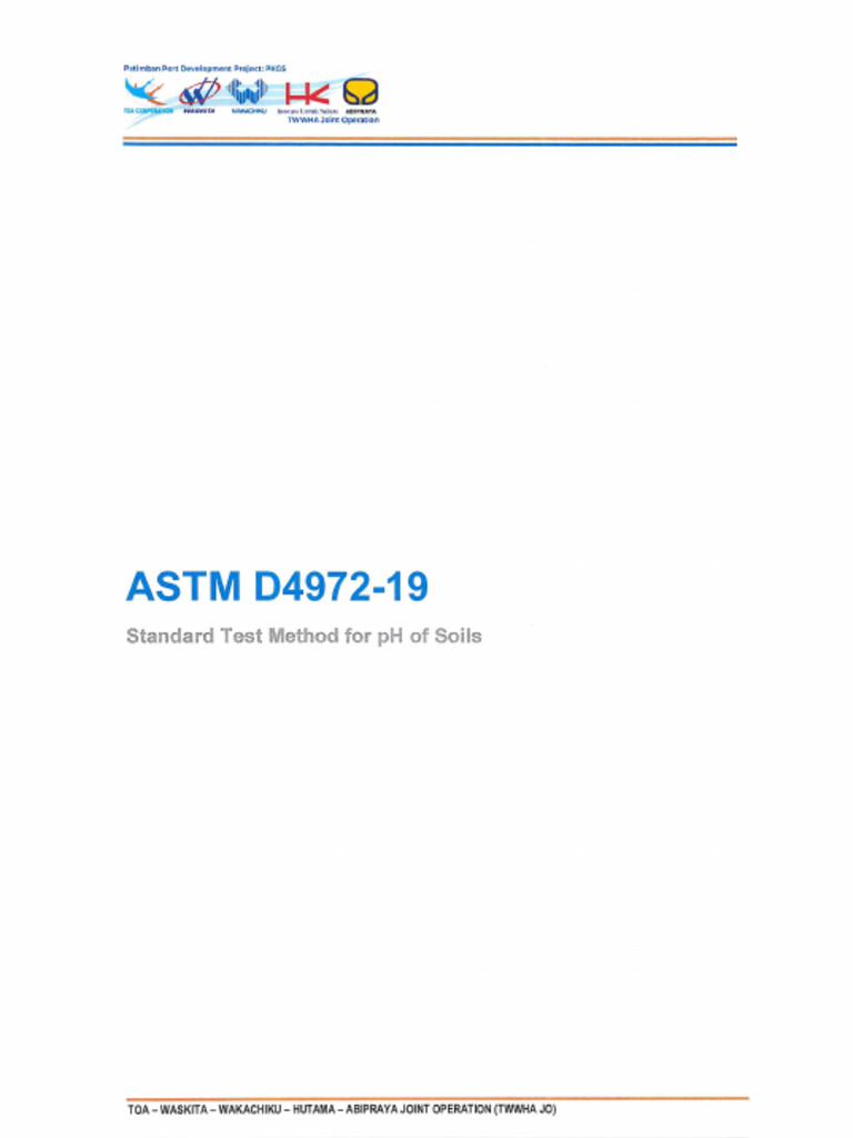 Astm D 4972-19 | PDF