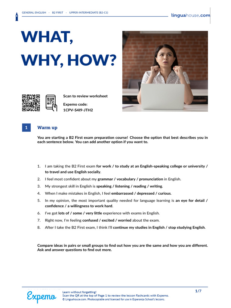 B2 First Exam Preparation Guide | PDF | Mindset | English Language
