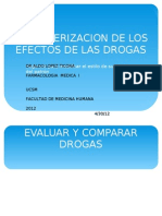 Caracterizacion de Los Efectos de Las Drogas