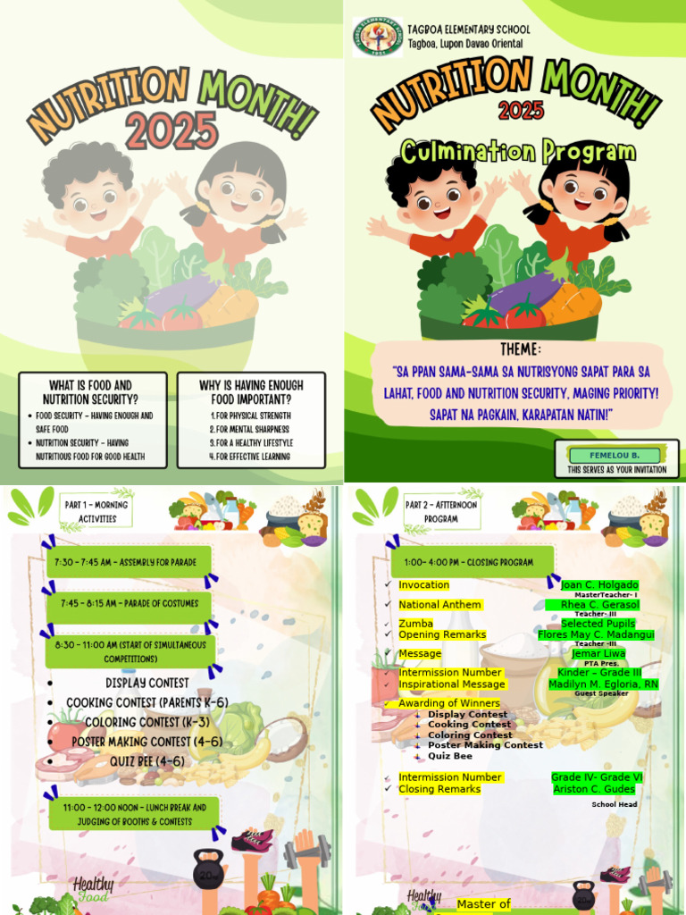 School Event Program and Awards Ceremony | PDF