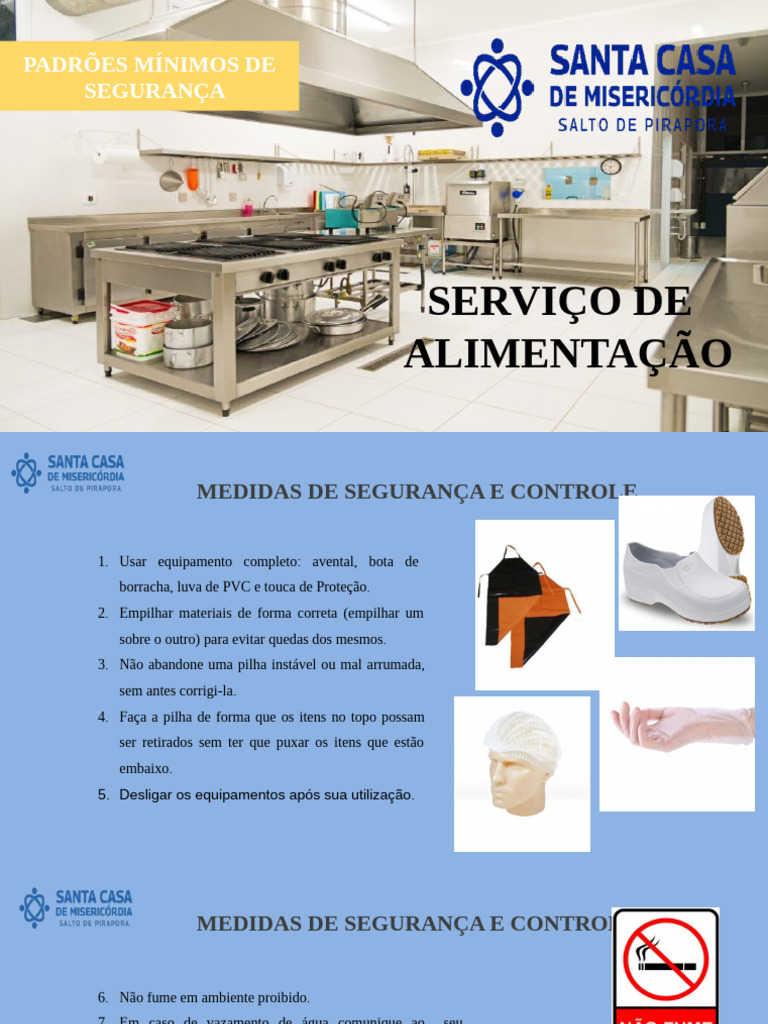 Segurança em Serviços de Alimentação | PDF | Pressão | Fogão de cozinha