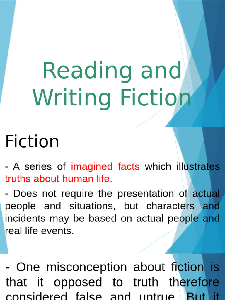 Understanding Fiction: Types and Elements | PDF | Narration | Literary ...