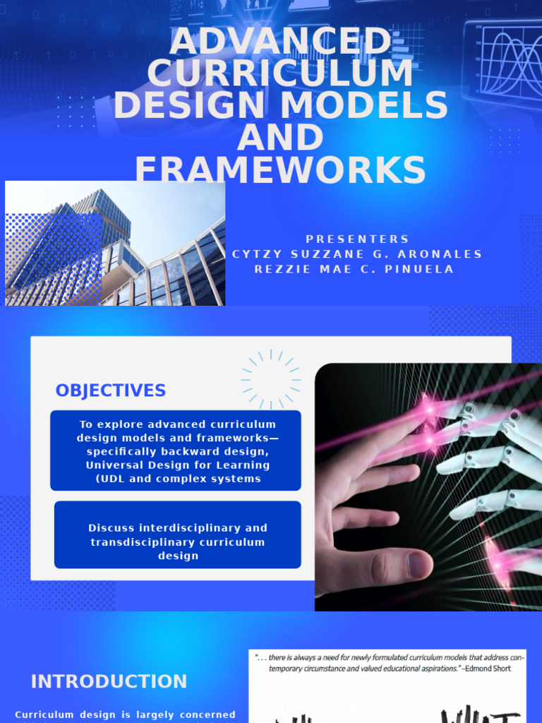 Advanced Curriculum Design Frameworks | PDF | Learning | Cognition