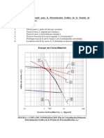 Método de Casagrande para La Determinación Gráfica de La Tensión de Preconsolidación