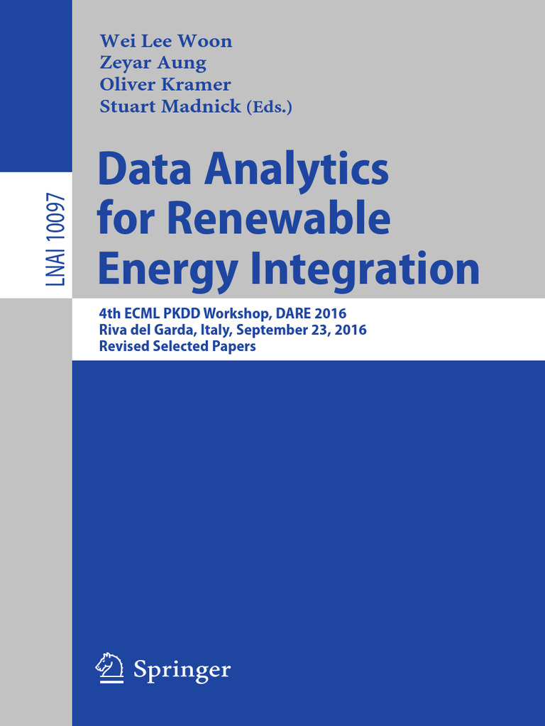 Data Analytics For Renewable Energy Generation | PDF | Photovoltaic ...