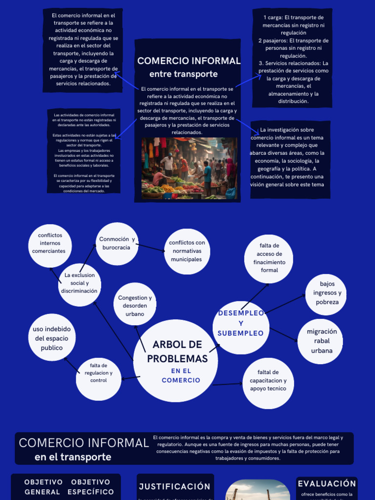 Comercio Informal en el Transporte: Impactos y Retos | PDF | Transporte ...
